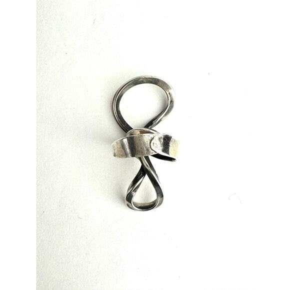 Sculptural Abstract Modern Ring Adjustable - Picture 2 of 9